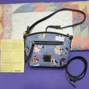Mickey and Minnie Mouse Hipster Crossbody Bag by Dooney & Bourke Jerrod Maruyama